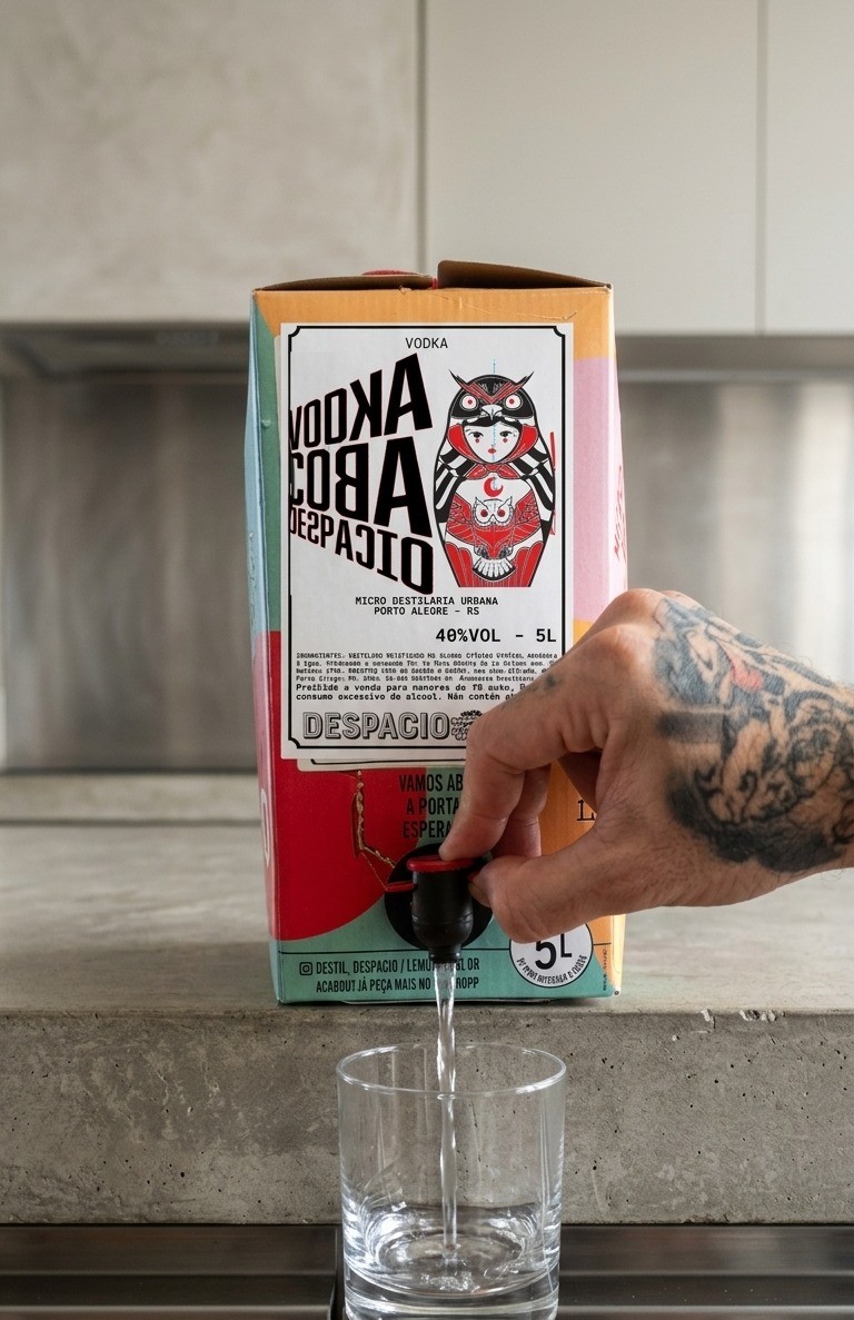 Bag-in-box Coba Vodka 5 Litros